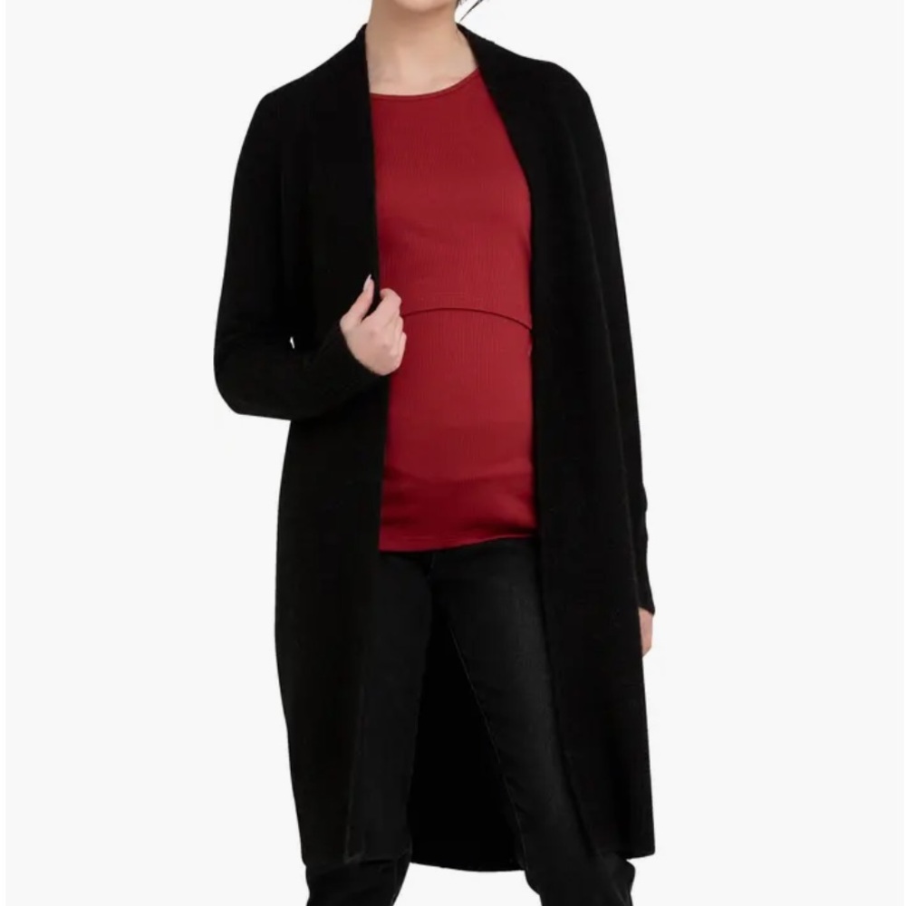Linda Longline Maternity Cardigan